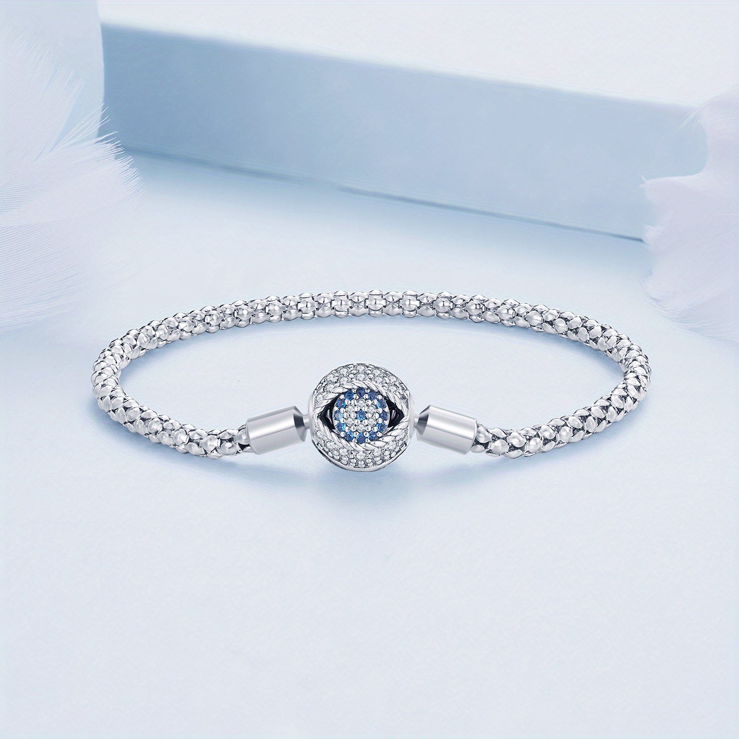 Evil Eye Bracelet - Silver Protector