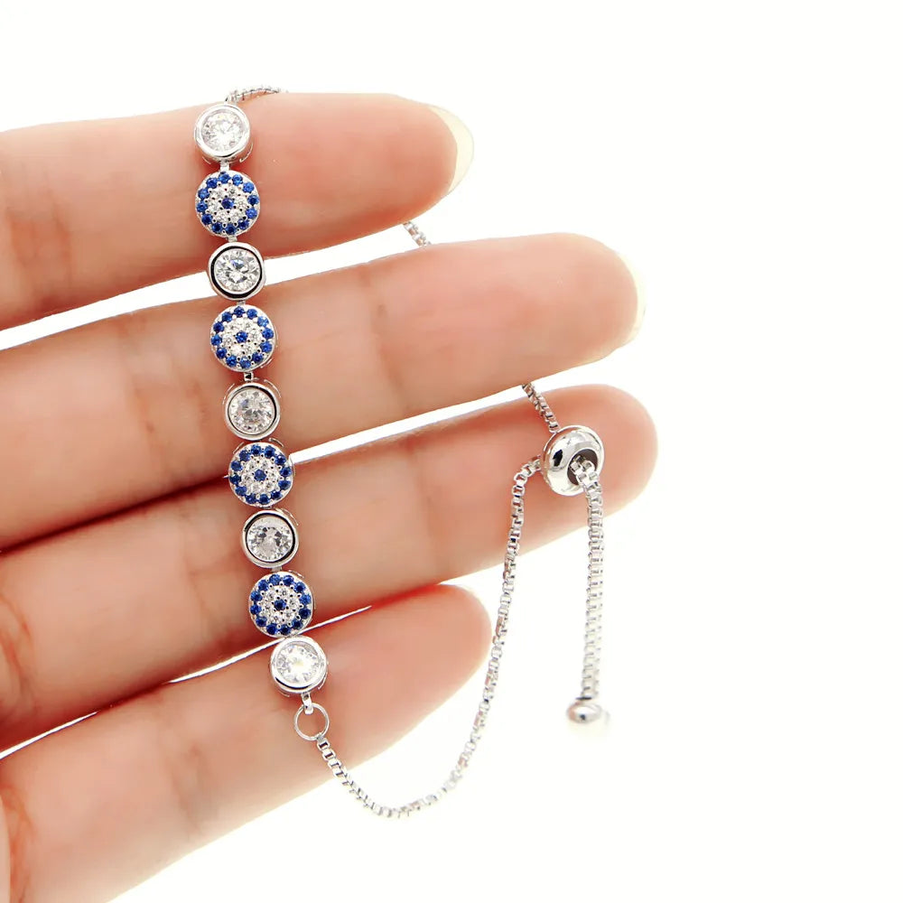 Evil Eye Bracelet - Mystic Silver