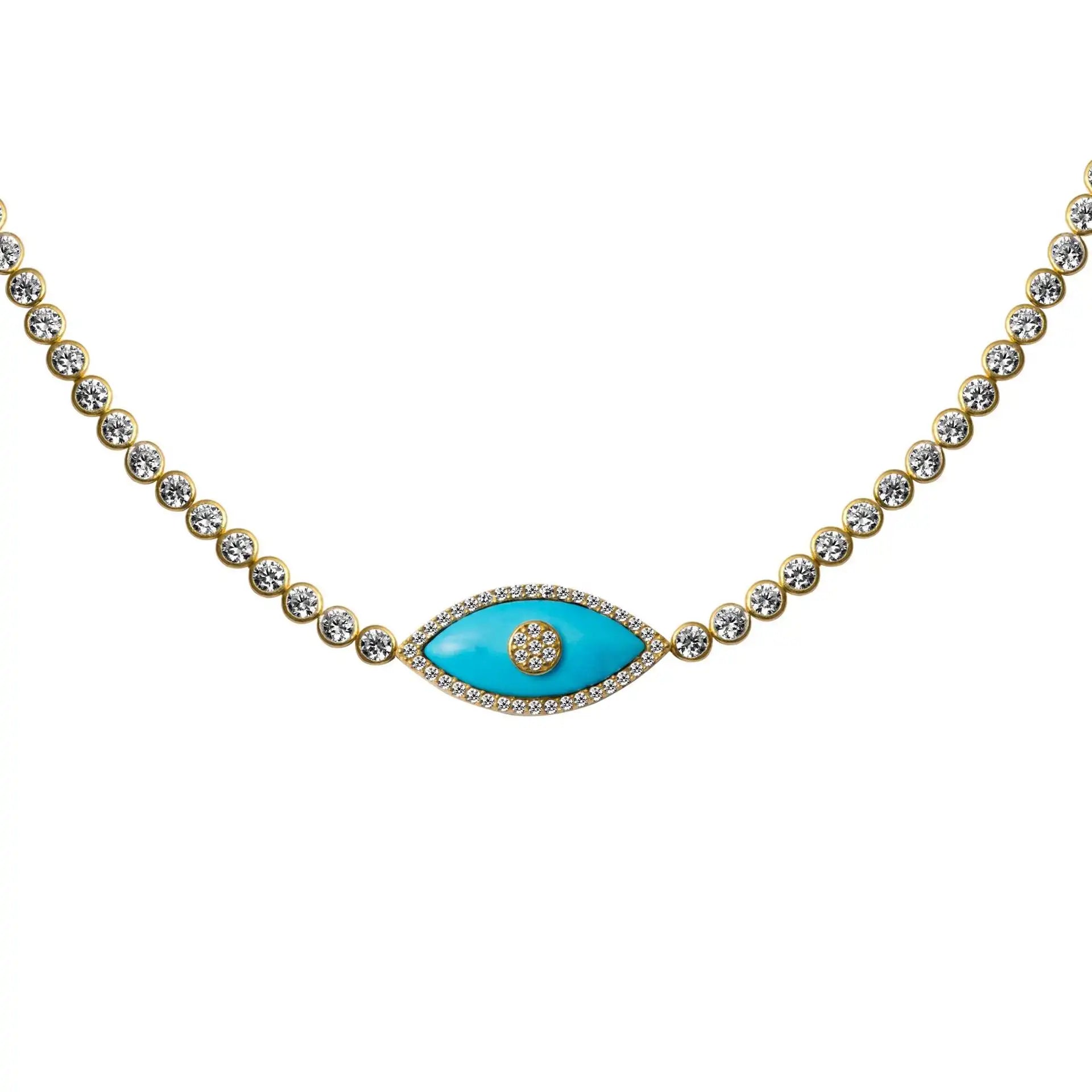 Evil Eye Necklace - Luna