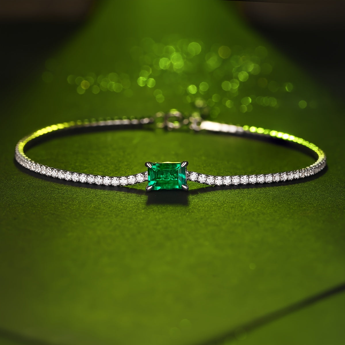 Tennis Bracelet - Emerald